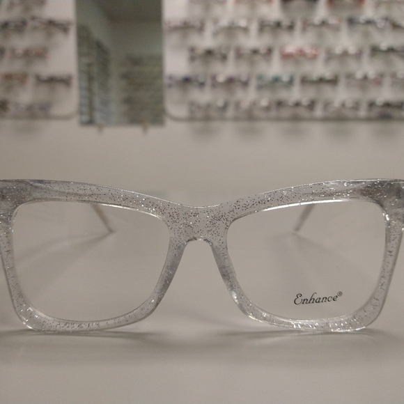Oversized Crystal Glitter Glasses/Eyewear - Picture 9 of 15